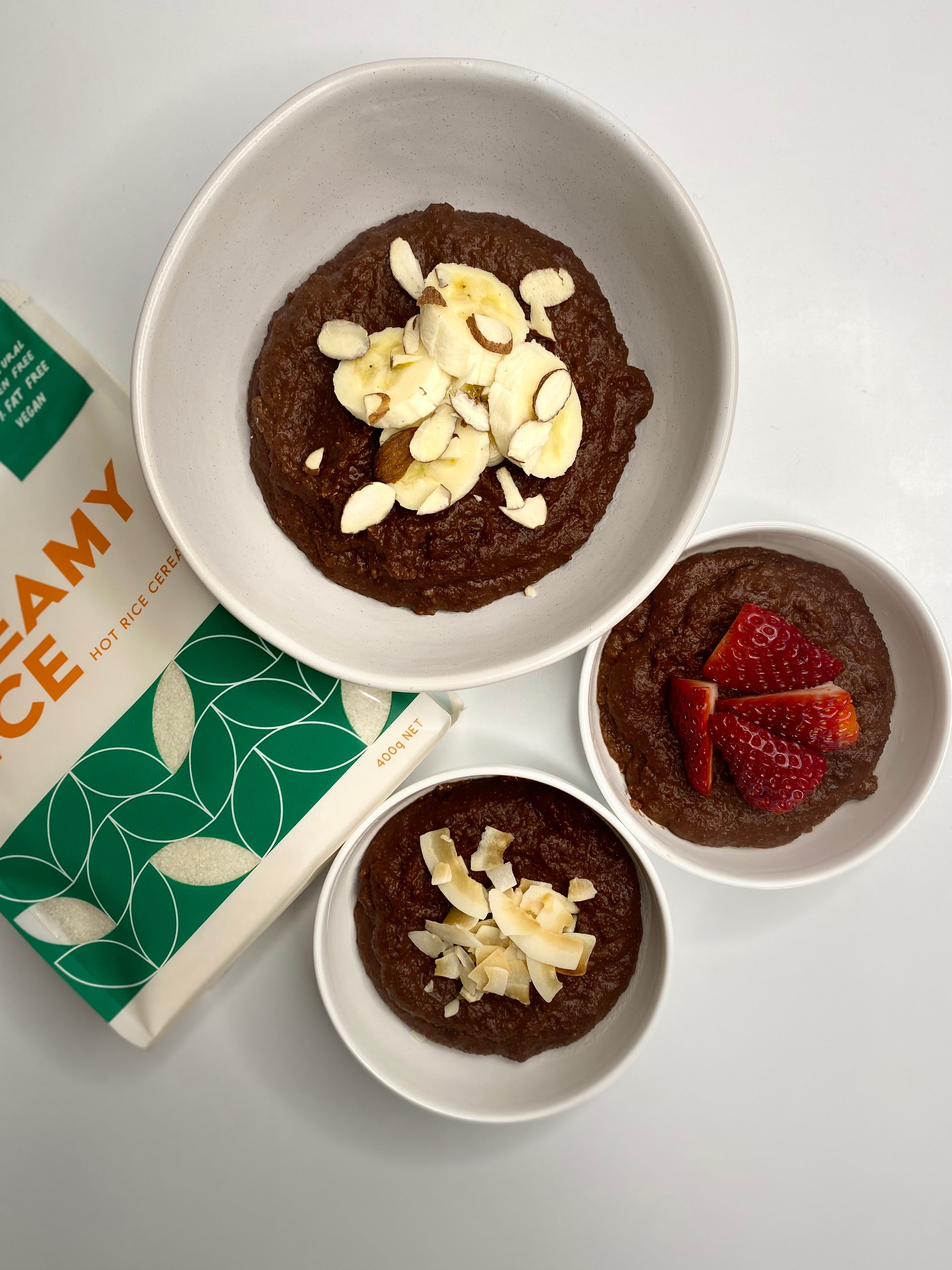 Healthy Chocolate Pudding Creamy Rice Flavour Combo 🌾 – Good Society Food Co.