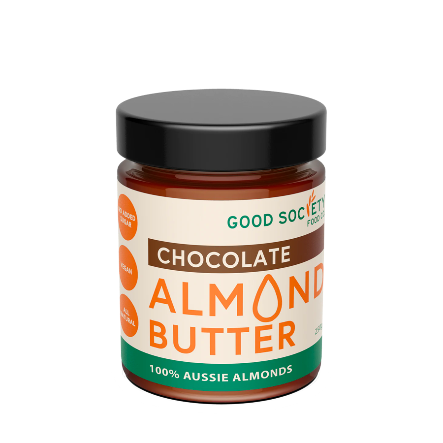 Chocolate Almond Butter 250g Good Society Food Co.