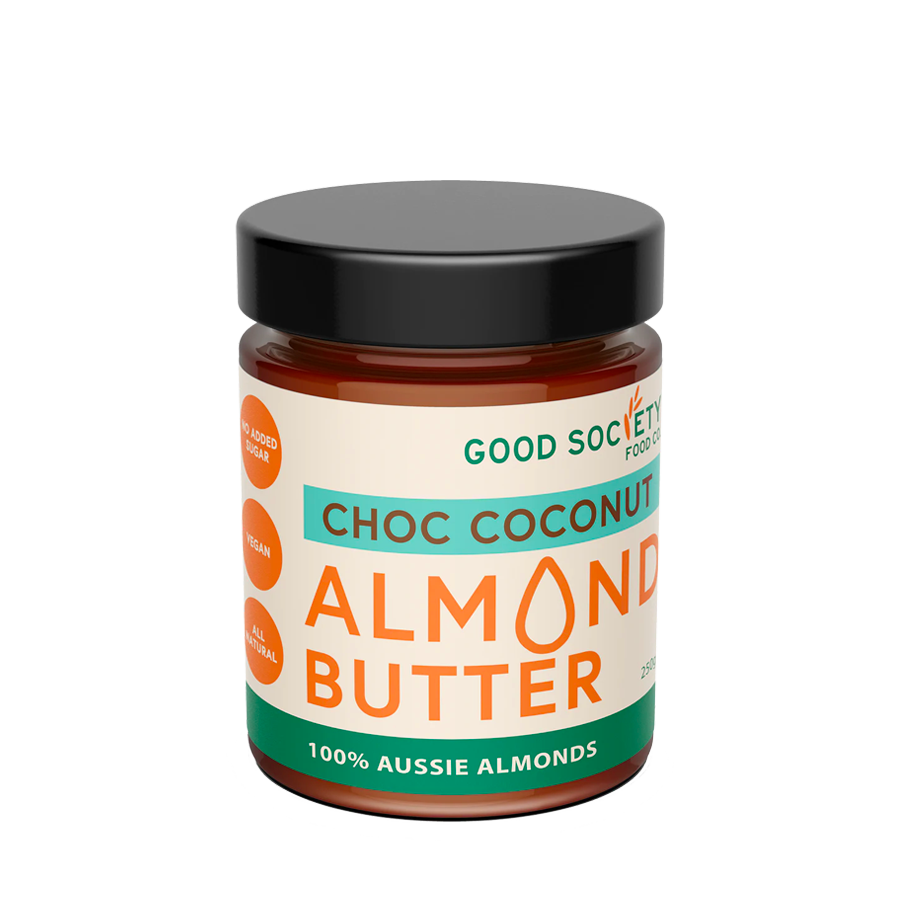 Choc Coconut Almond Butter Good Society Food Co.